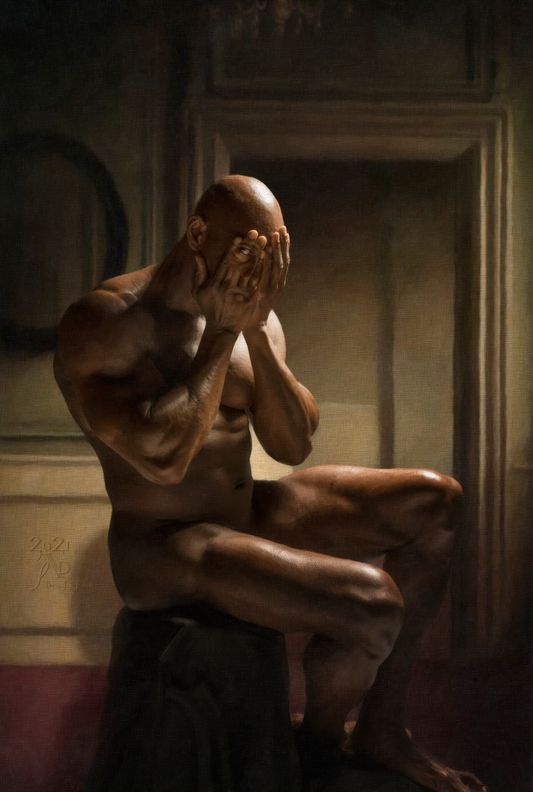 “This part of the story is about the gaze and what it felt like in my body to look at someone who looked back at me, to see and be seen. All I wanted was to be seen.” "Never Unseen"  2021