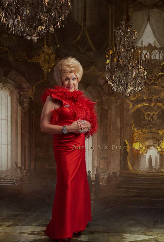 Jesse I & IV, Queen Mother II, Founder of the Imperial Dove Court de Fresno, Art By Ben Fink, for the project Noble Deeds" "Jesse I & IV" 2022