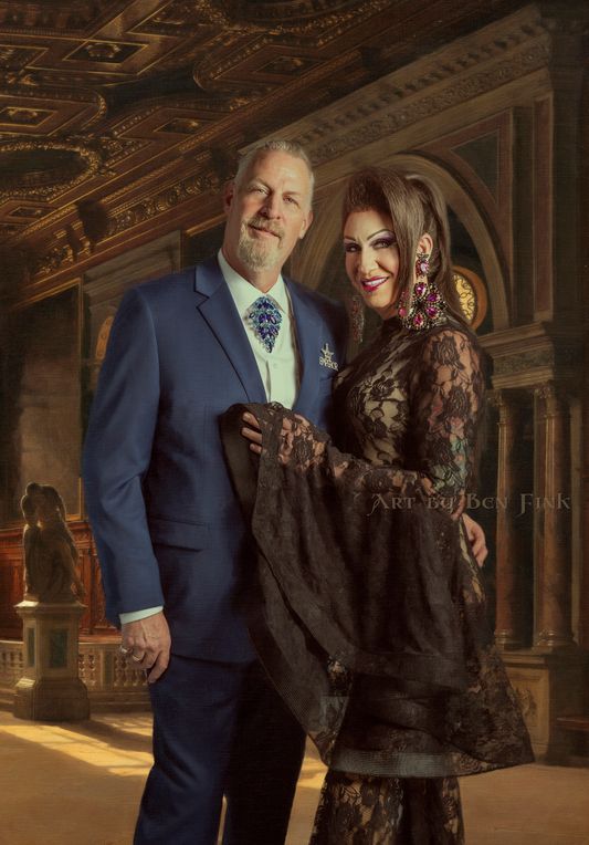 The Star Sapphire Emperor, The Awareness of the Spike, Emperor 26, Frank Holt and The Only Crowned Olympic Empress, The Fire Within the Light of the Mythical Crystal, The Magic of the Spike, Empress 26 Cortney Cartier. Frank Holt and Cortney Cartier.