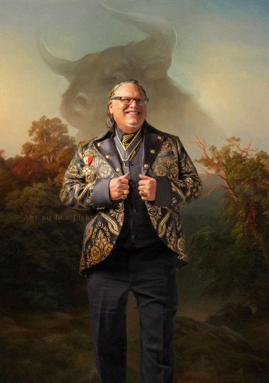 Emperor 48 After Norton at The Imperial Council of San Francisco, Inc, William Bulkley. Art By Ben Fink. William Bulkley