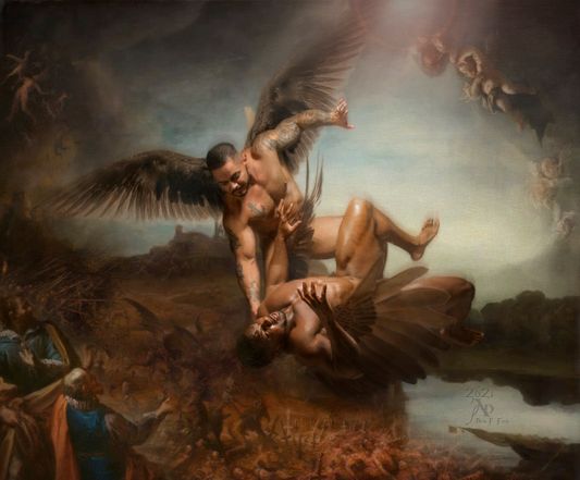 “Falling in love is like getting hit by a truck and yet not being mortally wounded. just sick to your stomach, high one minute, low the next. Starving hungry but unable to eat. hot, cold, forever horny, full of hope and enthusiasm, with momentary depressions that wipe you out.  It is also not being able to remove the smile from your face, loving life with a mad passionate intensity, and feeling ten years younger.  Love does not appear with any warning signs. You fall into it as if pushed from a high diving board. No time to think about what's happening. It's inevitable. An event you can't control. A crazy, heart-stopping, roller-coaster ride that just has to take its course.”  "Bracing For The Fall"  2021