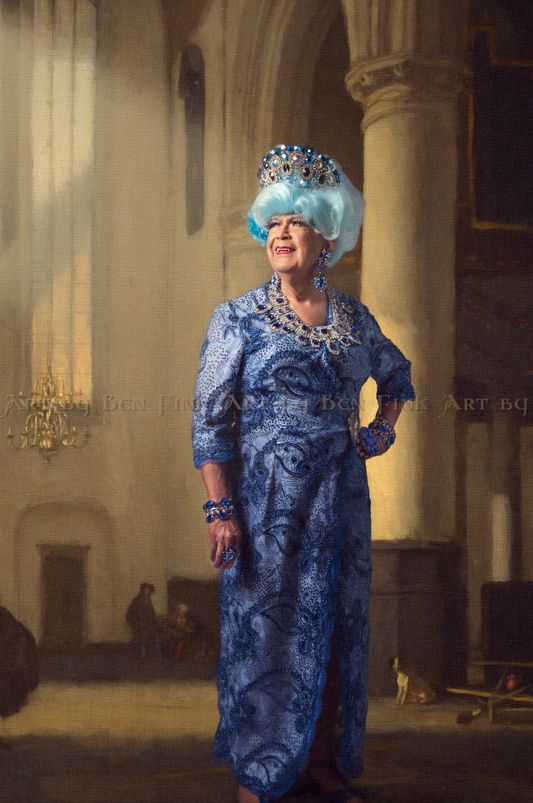 Czarina Day Camp, Gladys Bumps. Art by Ben Fink. Gladys Bumps