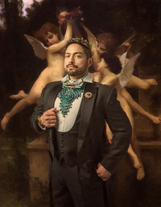 Mr. Golden Gate 2021-2022, Michael Chua. Art By Ben Fink. Michael Chua