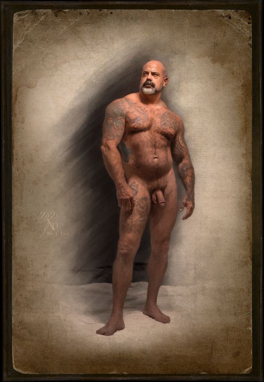 "The Creation of Adam" is probably the most famous of the nine biblical panels Michelangelo painted on the ceiling of the Sistine Chapel. But did you know the scene contained a hidden human brain?  It turns out, Michelangelo was an expert in human anatomy. At 17, he had a somewhat grisly job dissecting corpses from the church graveyard. According to neuroanatomy experts Ian Suk and Rafael Tamargo, the painter placed some carefully concealed illustrations of certain body parts onto the ceiling of the Sistine Chapel. And if you look at the shroud surrounding God in "The Creation of Adam," you'll find that it creates an anatomical illustration of the human brain.  Suk and Tamargo believe Michelangelo intended for the brain to represent the idea that God was endowing Adam not only with life, but also human knowledge. "Male figure study No.6" 2021