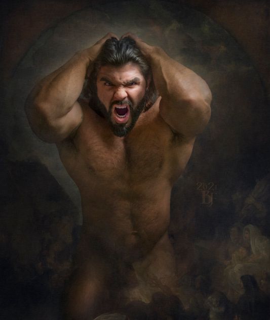 Ben Fink:  	New image  Terrel Hale: 	silent and calm as morning’s slicing cool, the airs become you in your nakedness, becoming all the fonts of seered caress and still playing all of you as my fool  still the silent echoing of seeming unable to promote such tendered care that we have cared to search for staying bare in wiles of your cultured, naked screaming  stay the gross amounts of catching echo, the blended covenants of waiting for unabided reasons in touching you within the hoping for what we still know  within the giving of our something more  until resilient you become just you.  November 29th, 2021 10:31am Monday morning esperance "Love Rage" 2021