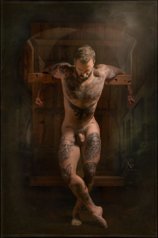 It is true that one of the first acts of tyrants is to erase history, to wipe out the recorded memory of a people. With that in mind, it's important to remember that the work that we do as writers, artists and performers will form an essential part of the collective memory that future generations will draw upon. And so we owe it to those future generations to defend that memory and be honest witnesses to our times. Rene Balcer "Our Collective History NO. 1" 2021