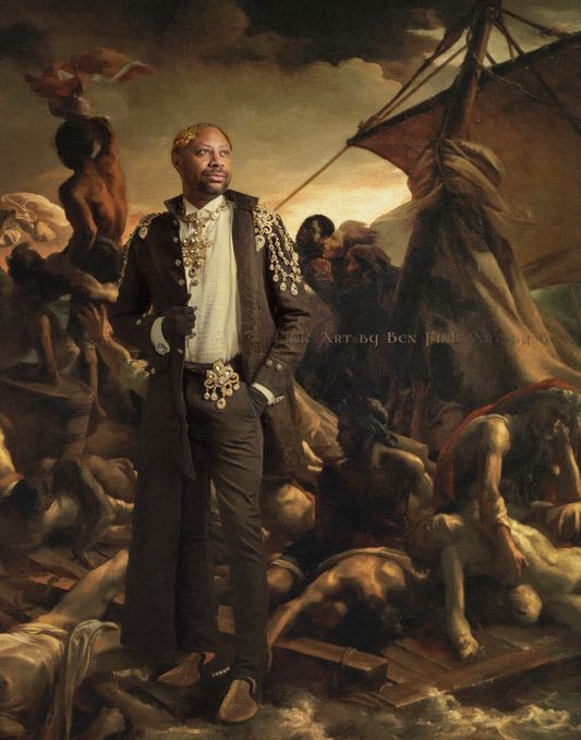 Ben Fink is with Terrill Grimes. 8Febcha0941r1uaorryl e22d  ·  Shared with Public Emperor 47 After Norton of San Francisco at The Imperial Council of San Francisco, and The Side-Eyeing, Quick Witted, Black Panther Wakandan Emperor, Terrill Grimes. Art by Ben Fink. The conquest of Terrill Grimes