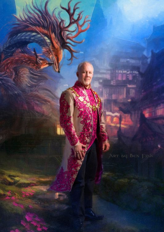 From the Imperial Sovereign Rose Court of the Inland Empire of Oregon  The Magnificence of the Rose Rose Emperor XLII ”Daniel Surreal Foxx”  Official Historian of the International Court System  ”Daniel Surreal Foxx”