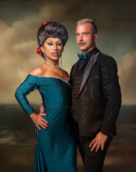 Grand Duke 44 of San Francisco, the Chillin’ Grillin’ Reluctant Duke, Madd-Dogg 20/20. Art By Ben Fink. Angel G Baten and Gregg Starr