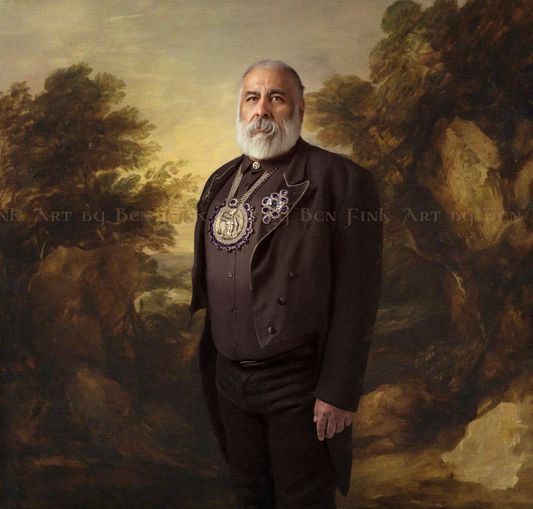 Emperor 19-ICRME Imperial Son to Queen Mother, Nicole the Great, John Menchaca. Art by Ben Fink. John Menchaca