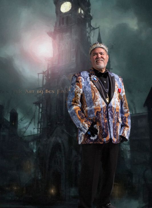 Imperial Crown Prince 47 for Life, Chris Saenz. Art By Ben Fink, Book project "Noble Deeds" Chris Saenz