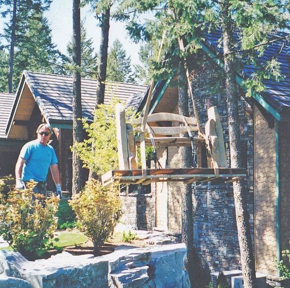Installation Bird Watching bench