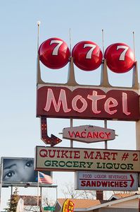 777 Motel, Quikie Mart #2, Virginia Street, Reno, Nevada, copyright 2014 by David Leland Hyde.
