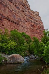 Jones Creek In Jones Hole Near Fish Hatchery, Dinosaur National Monument, Utah, copyright 2013 David Leland Hyde.