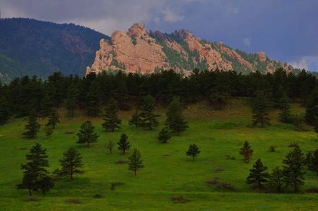 Foothills Of The Rocky Mountains Front Range Near Eldorado Canyon State Park, Boulder County, Colorado, 2009 by David Leland Hyde.