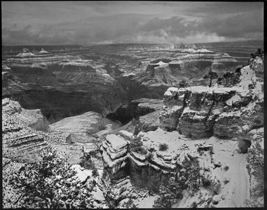 South Rim, Winter, Grand Canyon National Park, Arizona, 1964.