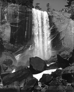 Vernal Falls, Merced River, Yosemite National Park, Sierra Nevada, California.