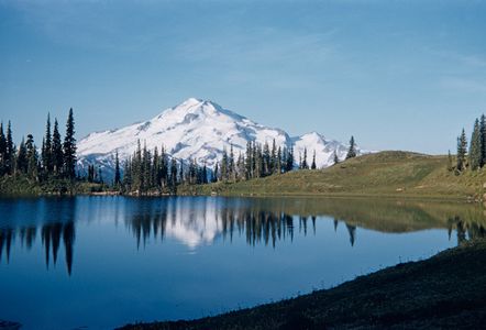Glacier Peak, Image Lake, Glacier Peak Wilderness, North Cascades, Washington