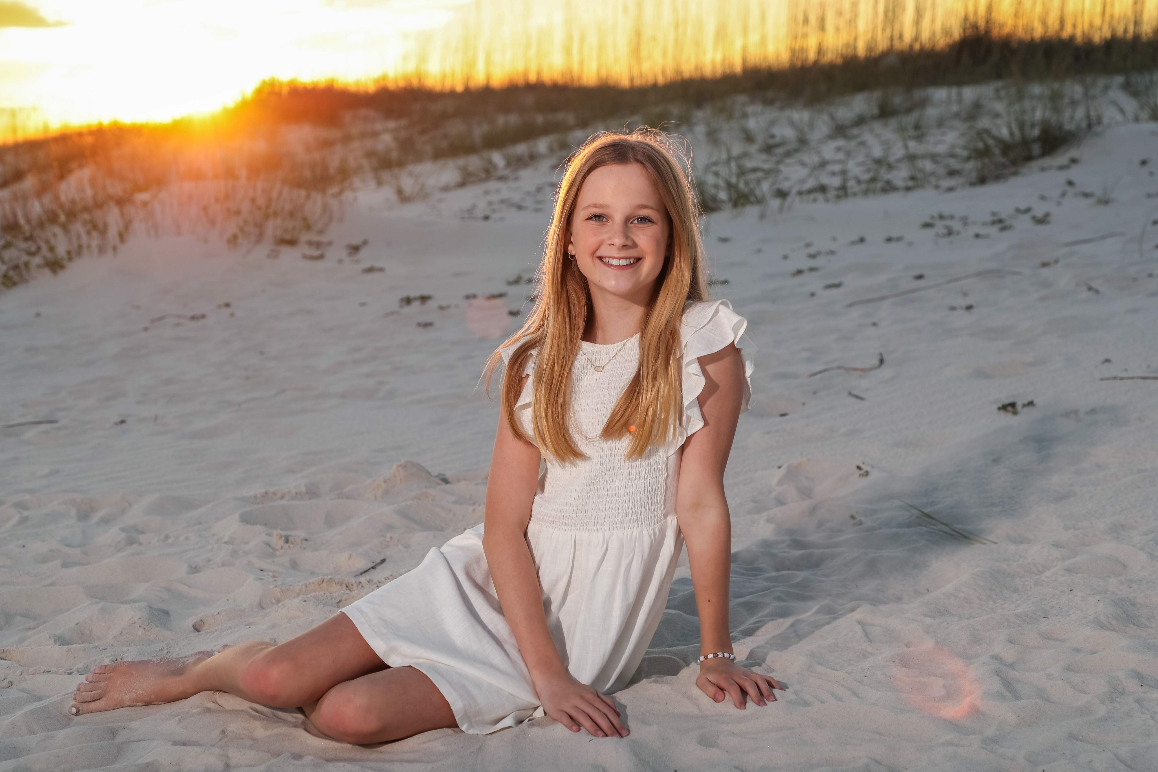 Sunset Family Portraits in Gulf Shores, Alabama