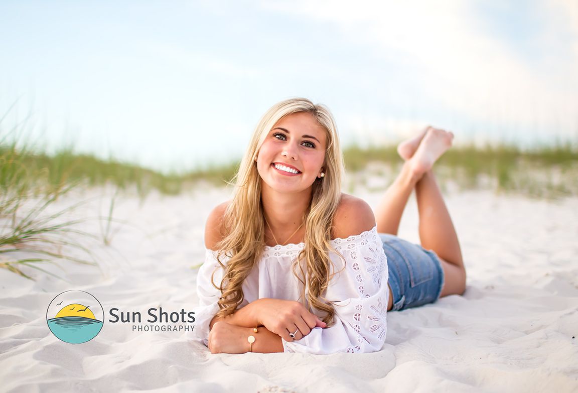 Professional senior class pictures in Orange Beach, Alabama