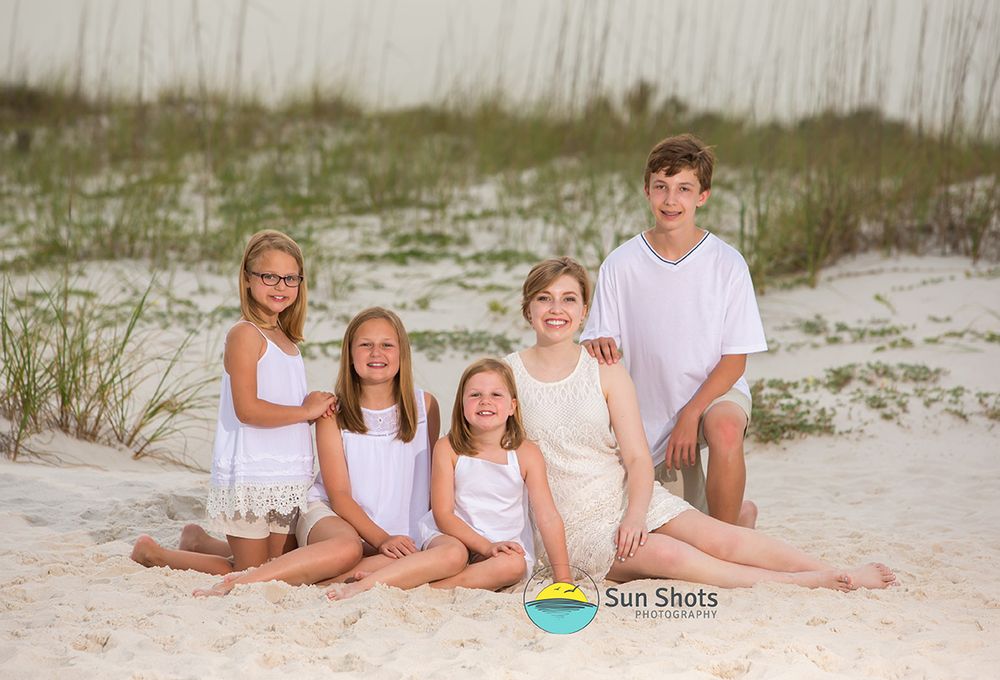 Professional family photography on the beach in Perdido Key