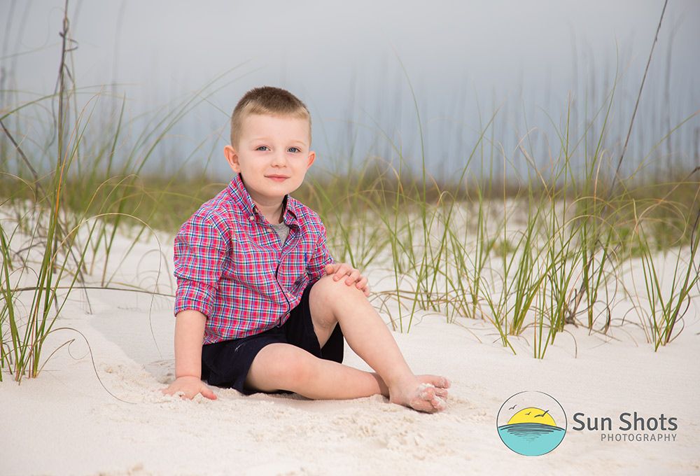Professional beach pictures while on spring beach in Gulf Shores