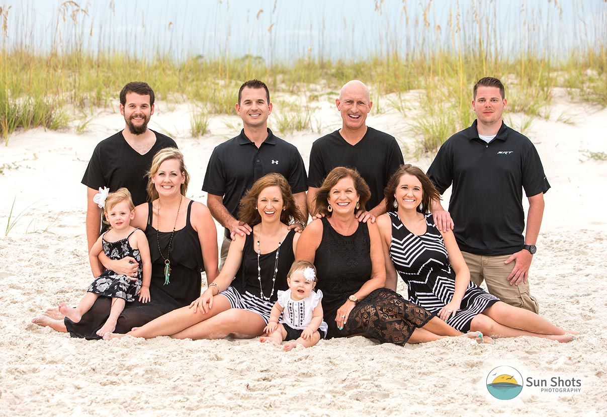 Professional vacation portraits in Gulf Shores, Alabama