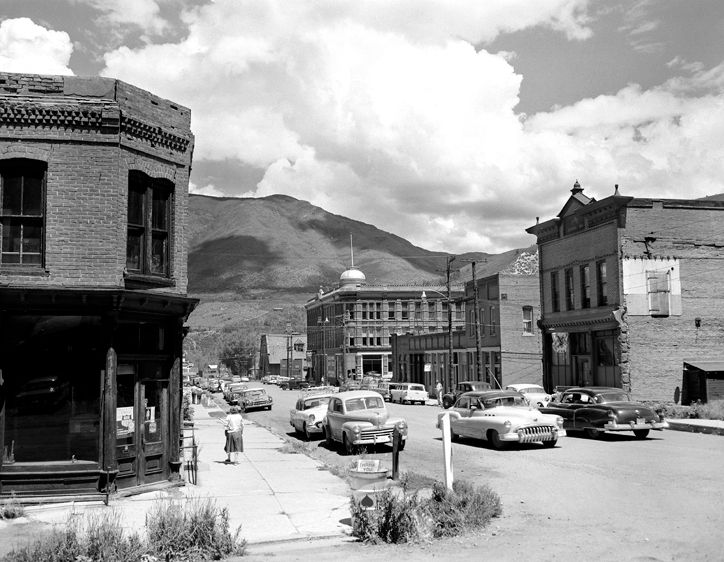 The Durrance Collection Cooper & Main St., Aspen @1949