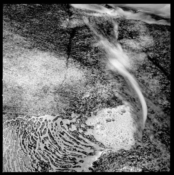 Moving water in a brook, Franconia, NH Water Nymph