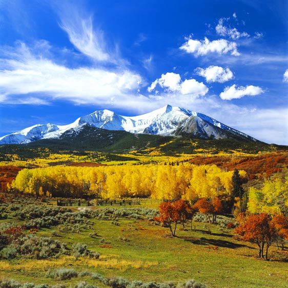 Ranch at foot of Mt. SoprisCarbondale, CO Susan G. Drinker photo
