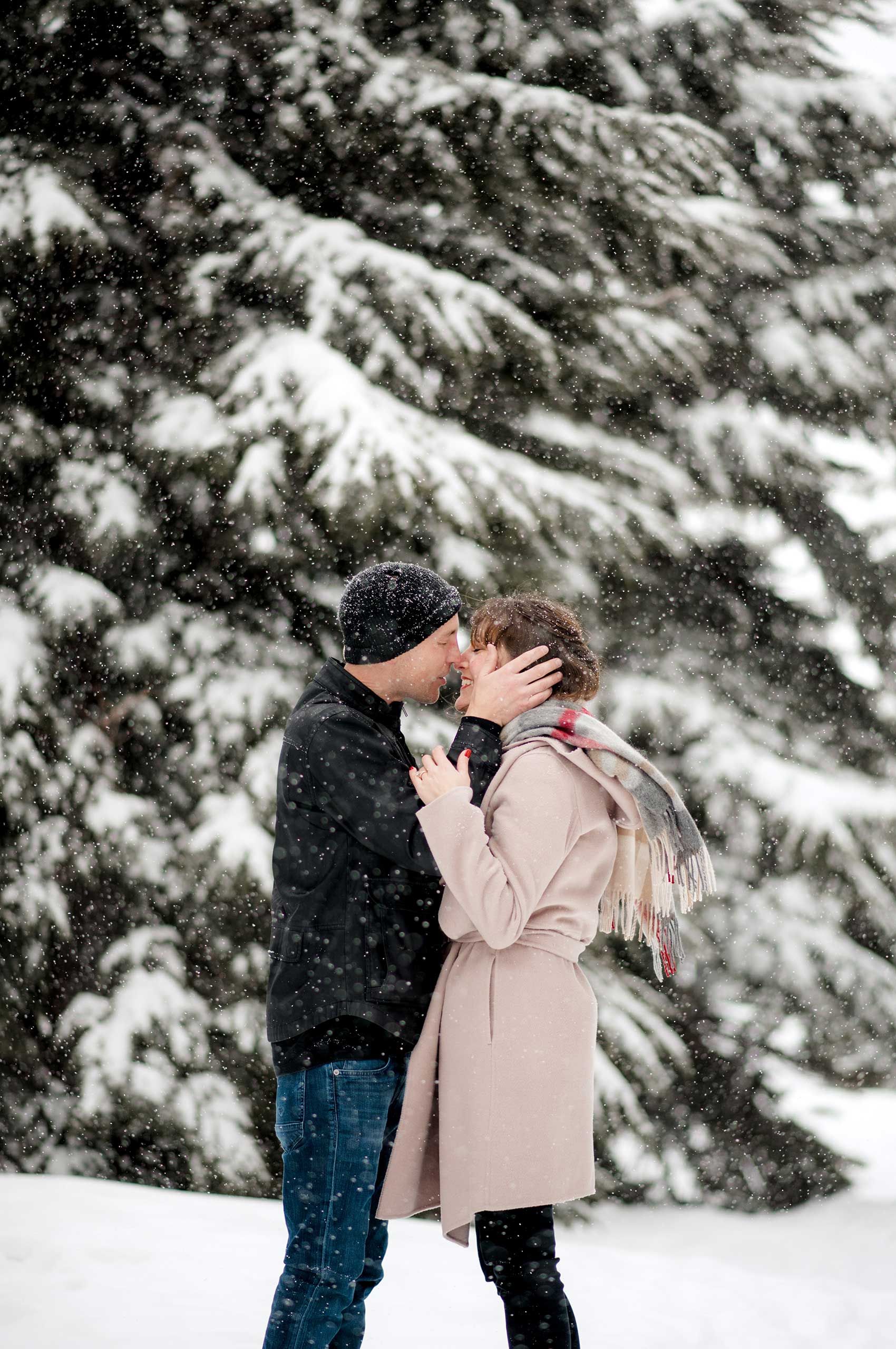 Snow portraits