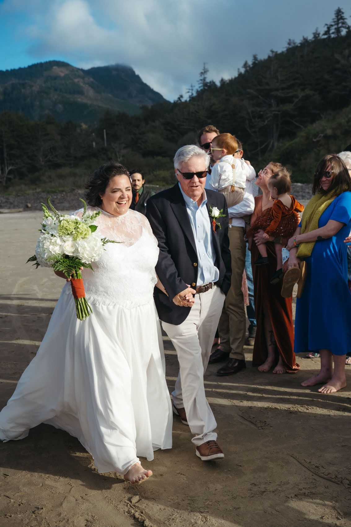 Arch Cape Oregon Elopement