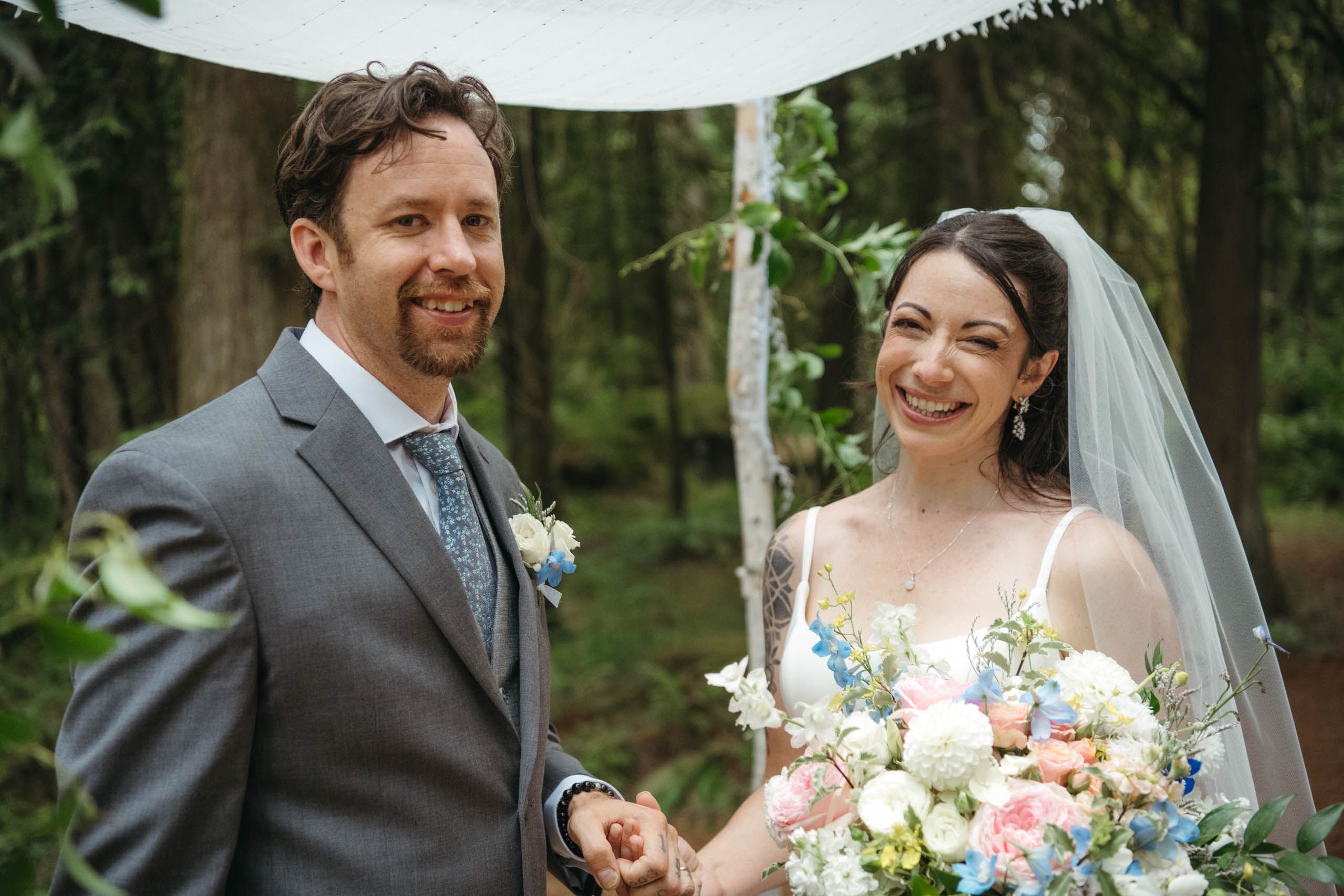 Camp Colton wedding portraits