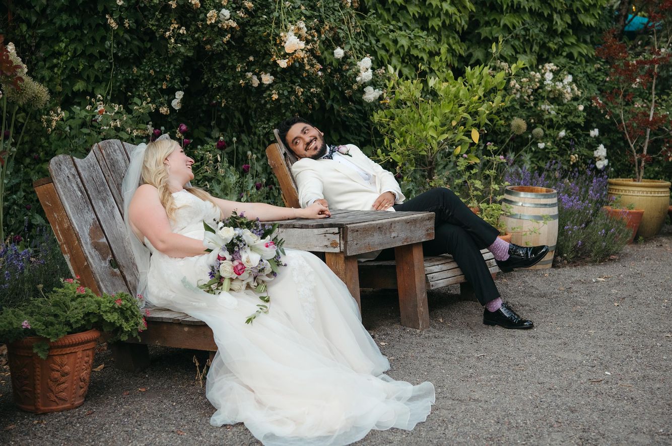 Summer wedding at Edgefield