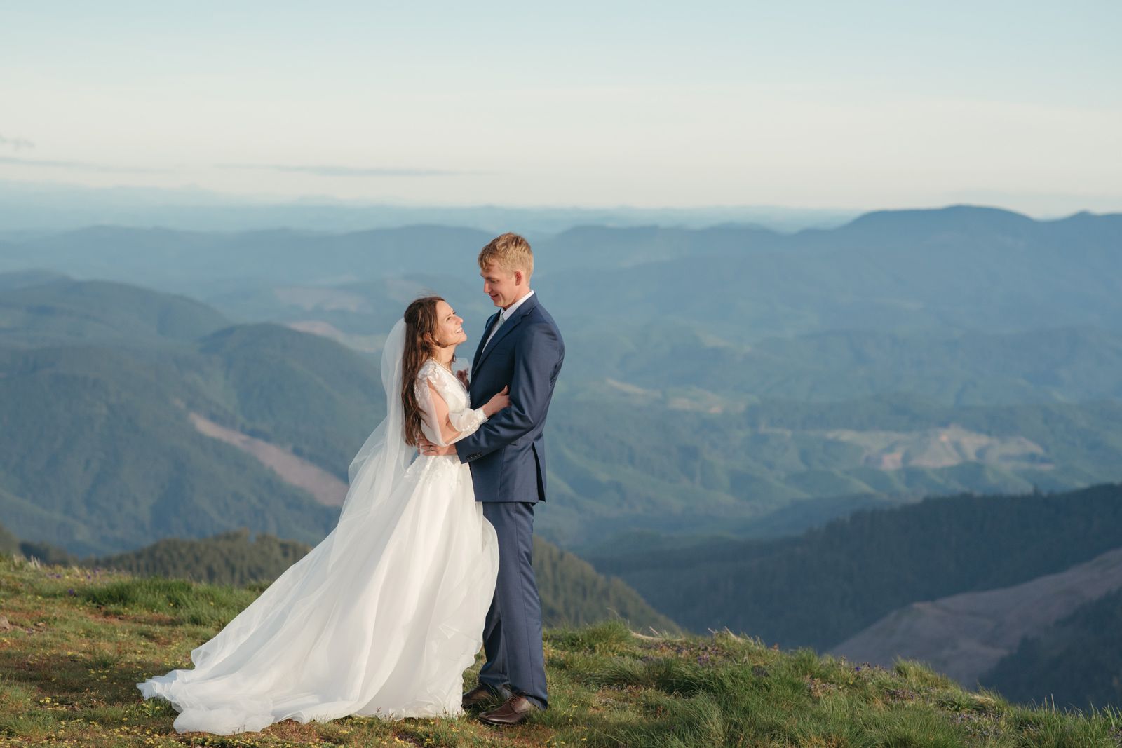 Mountain wedding photos