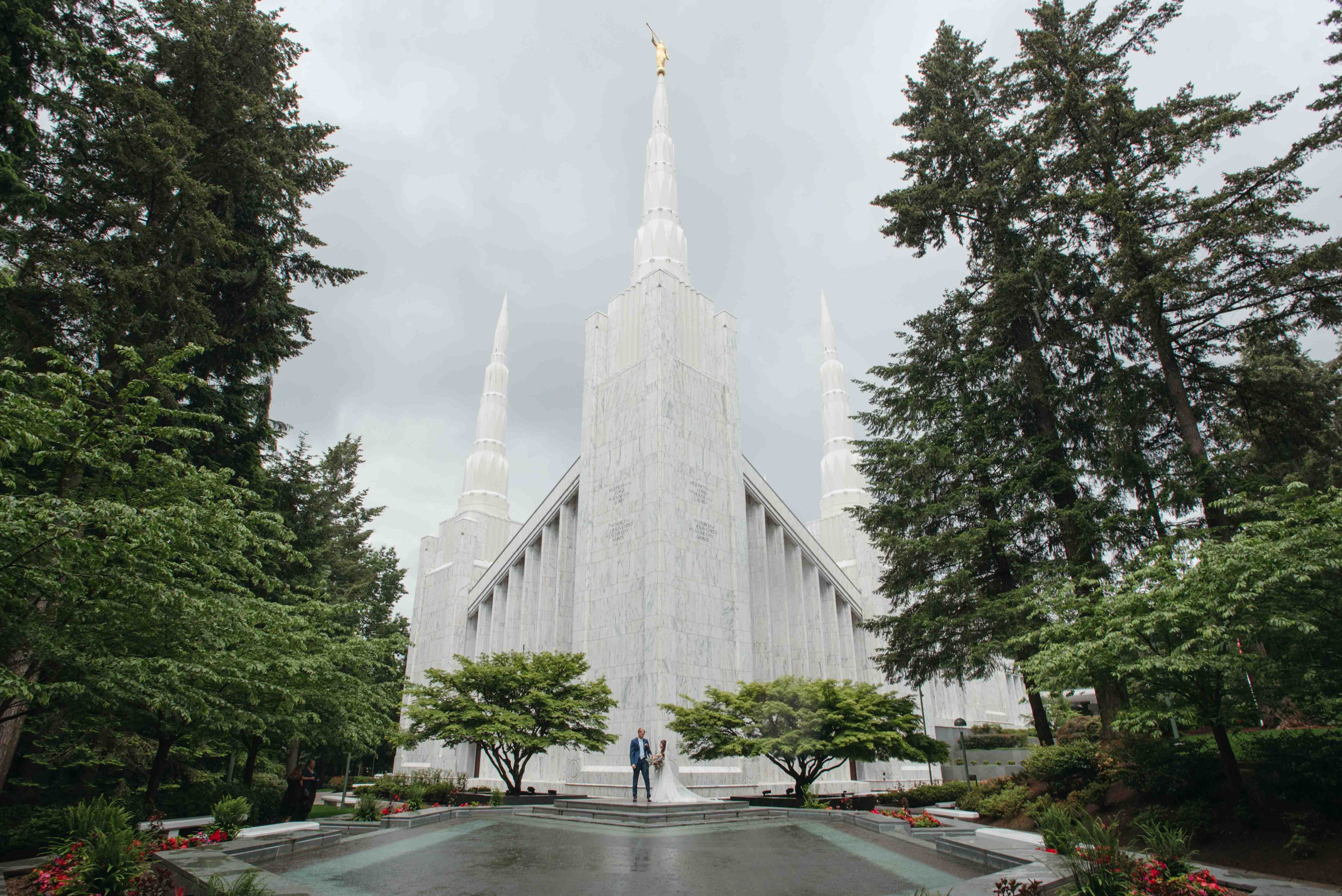 Oregon Temple Wedding