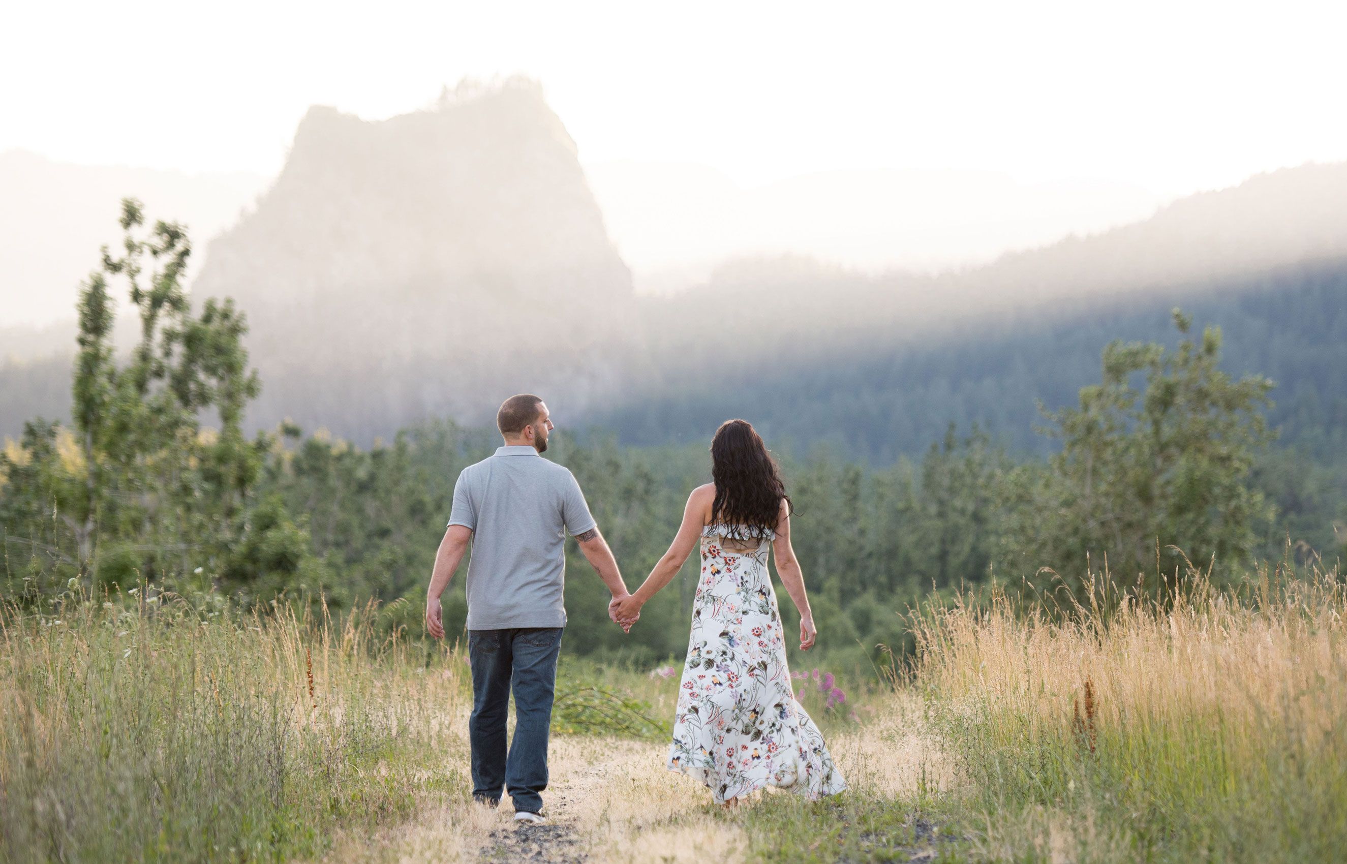 Columbia Gorge engagement