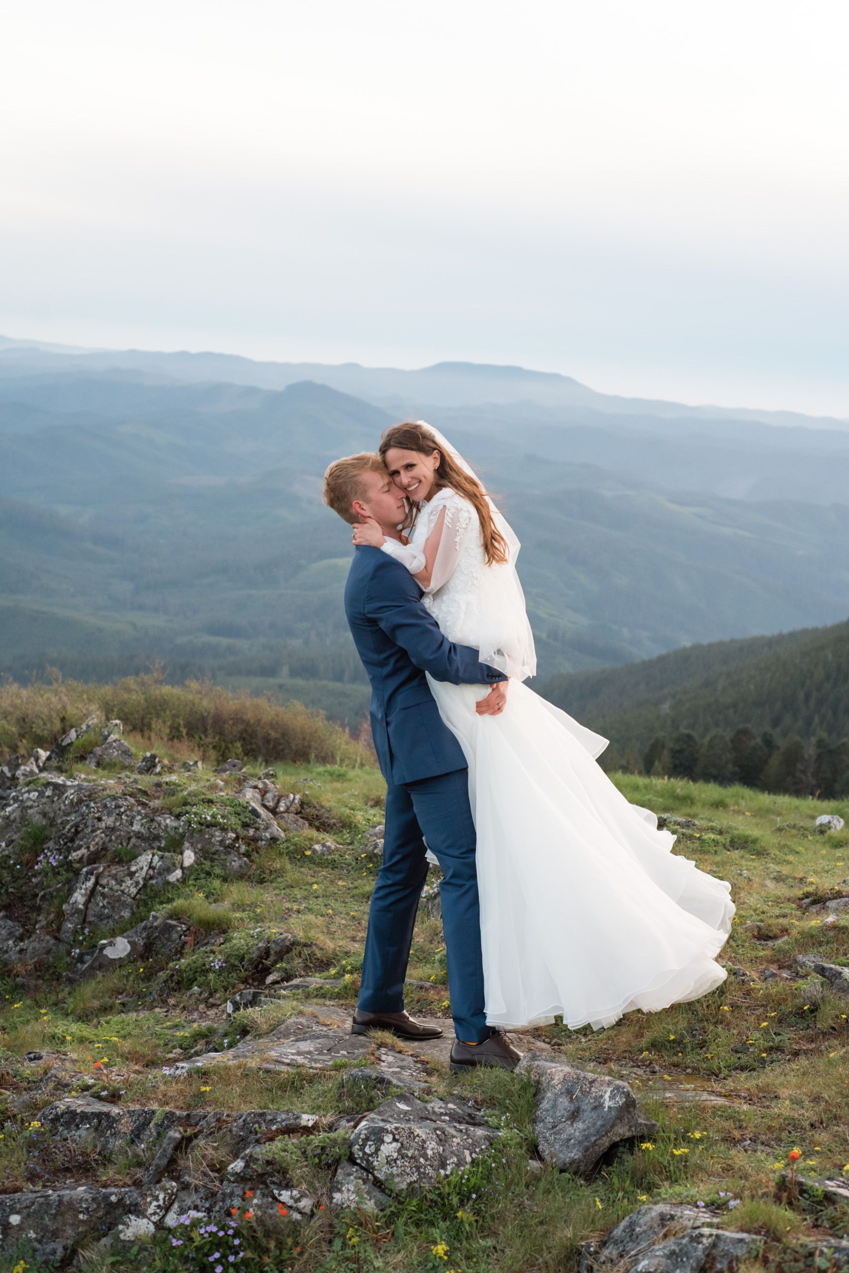 Marys Peak wedding photos