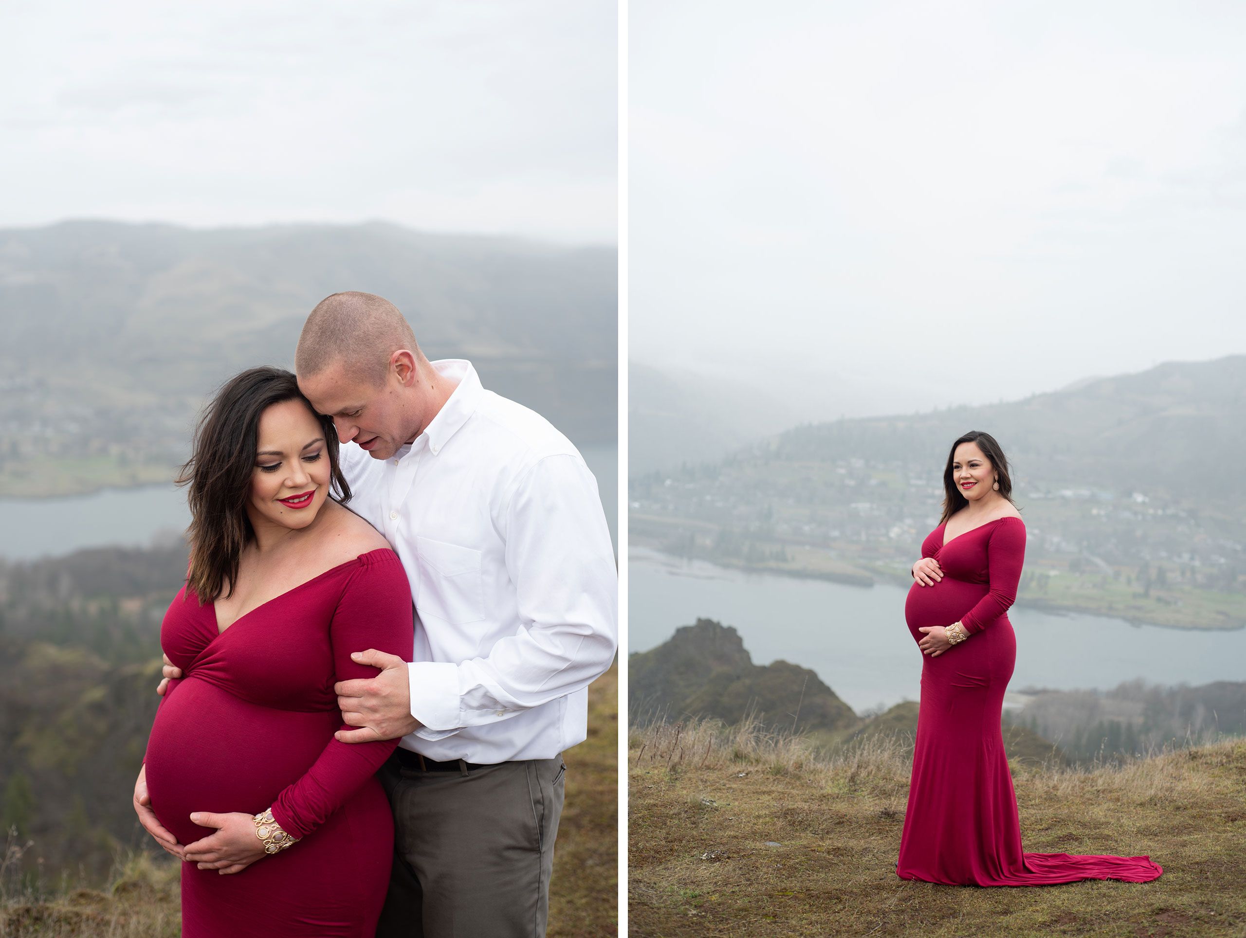 Columbia River Gorge maternity photos