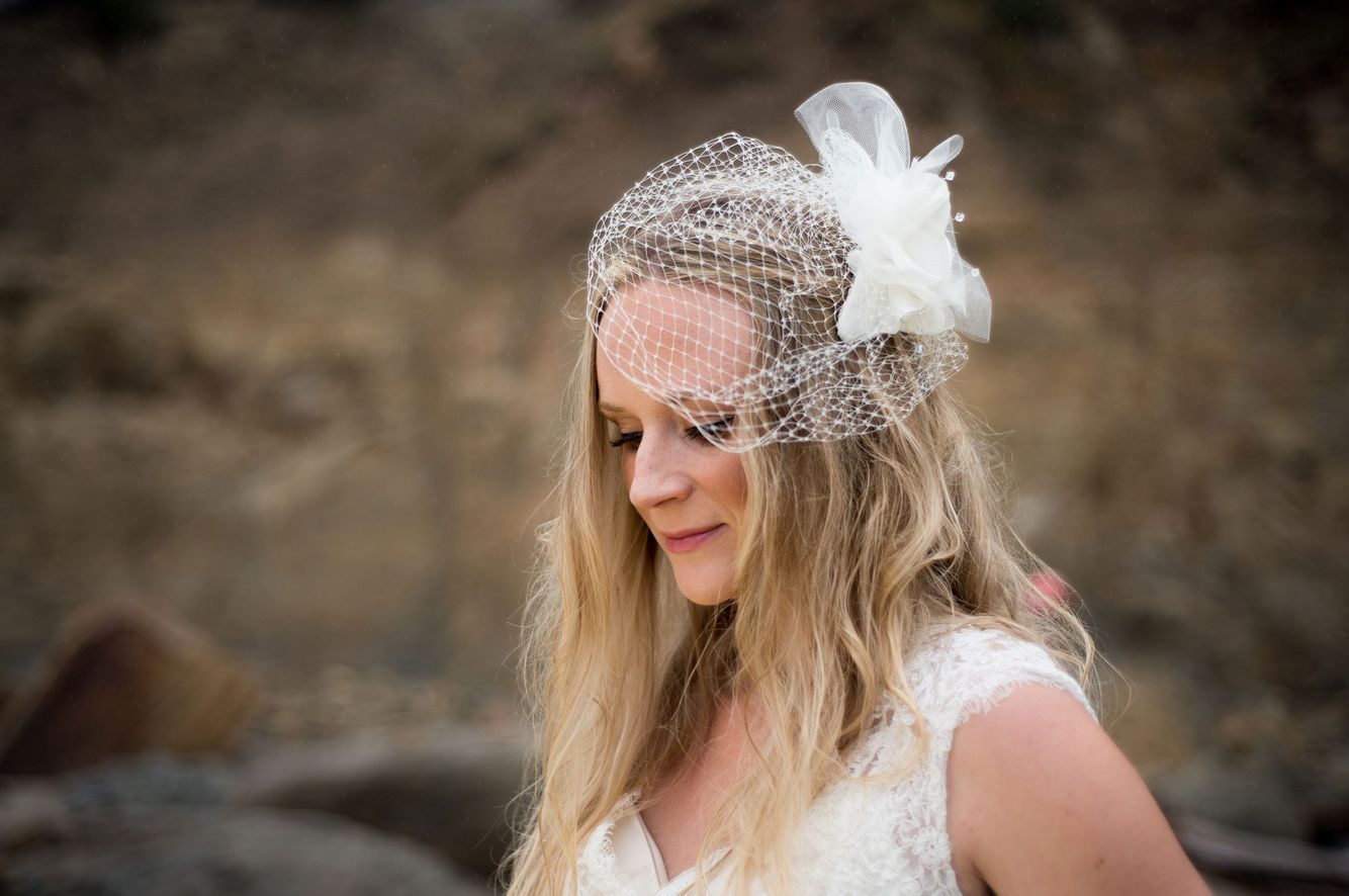 Oregon Coast bridal photo shoot