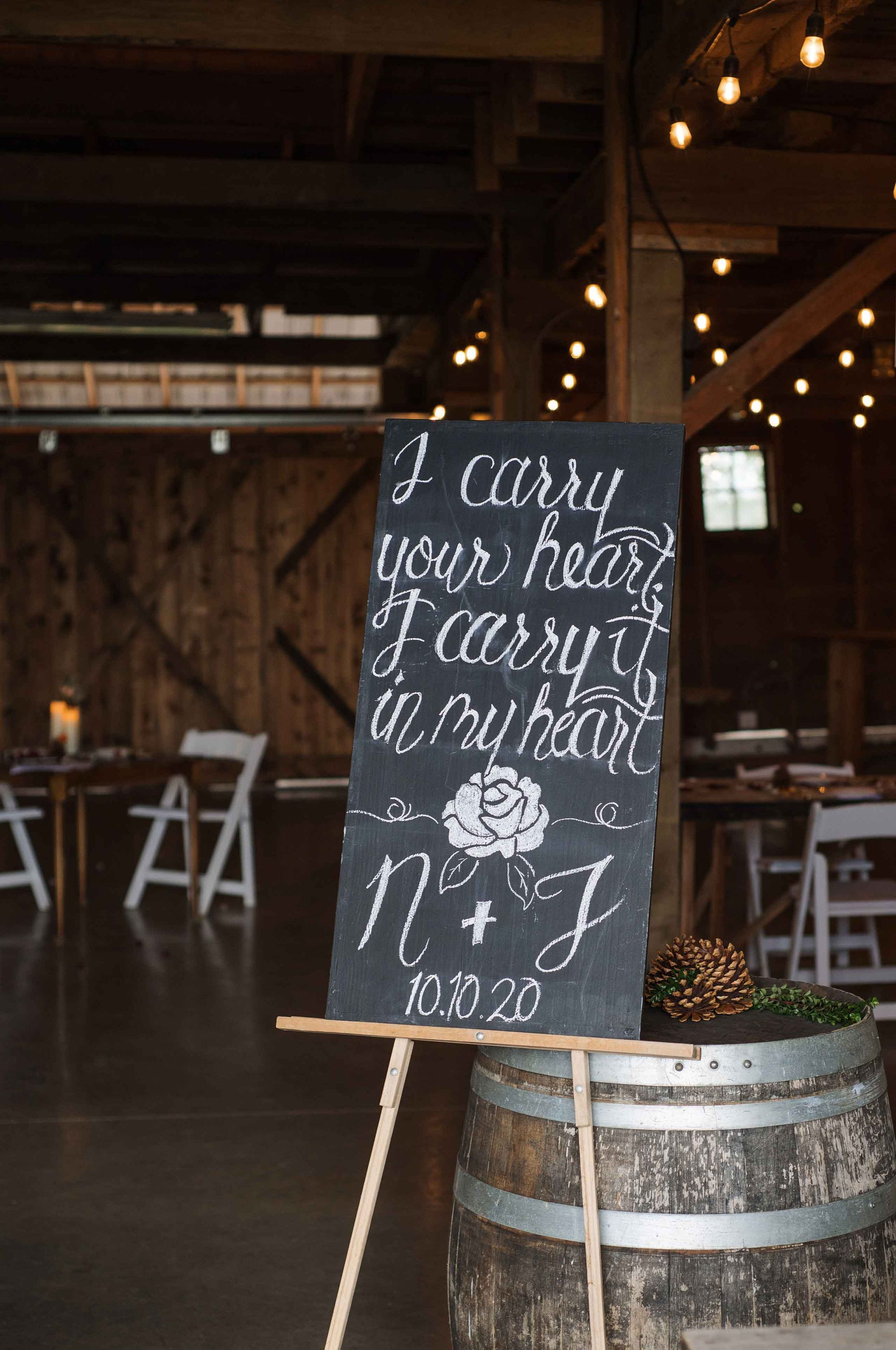 Oregon farm wedding