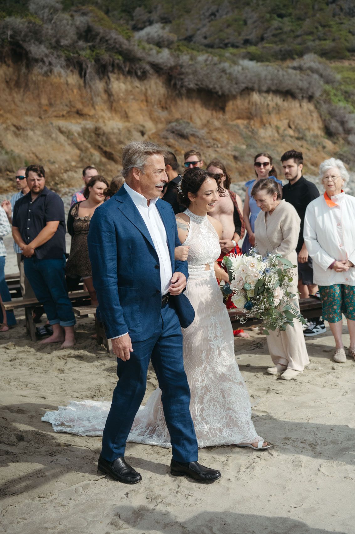 Oregon Coast beach ceremony