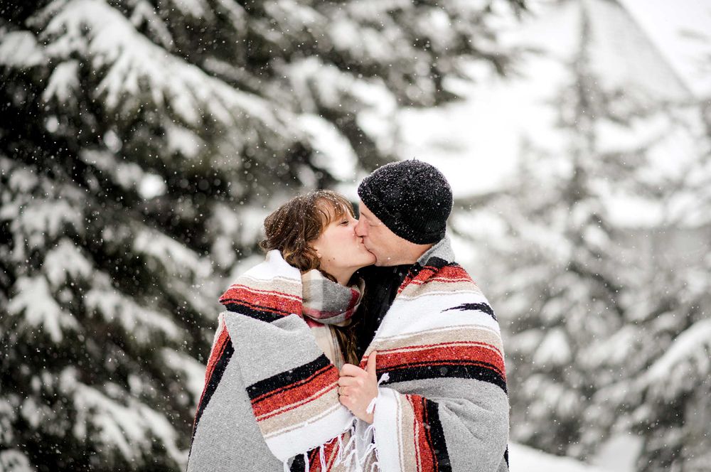 Snowy portraits at Mt. Hood