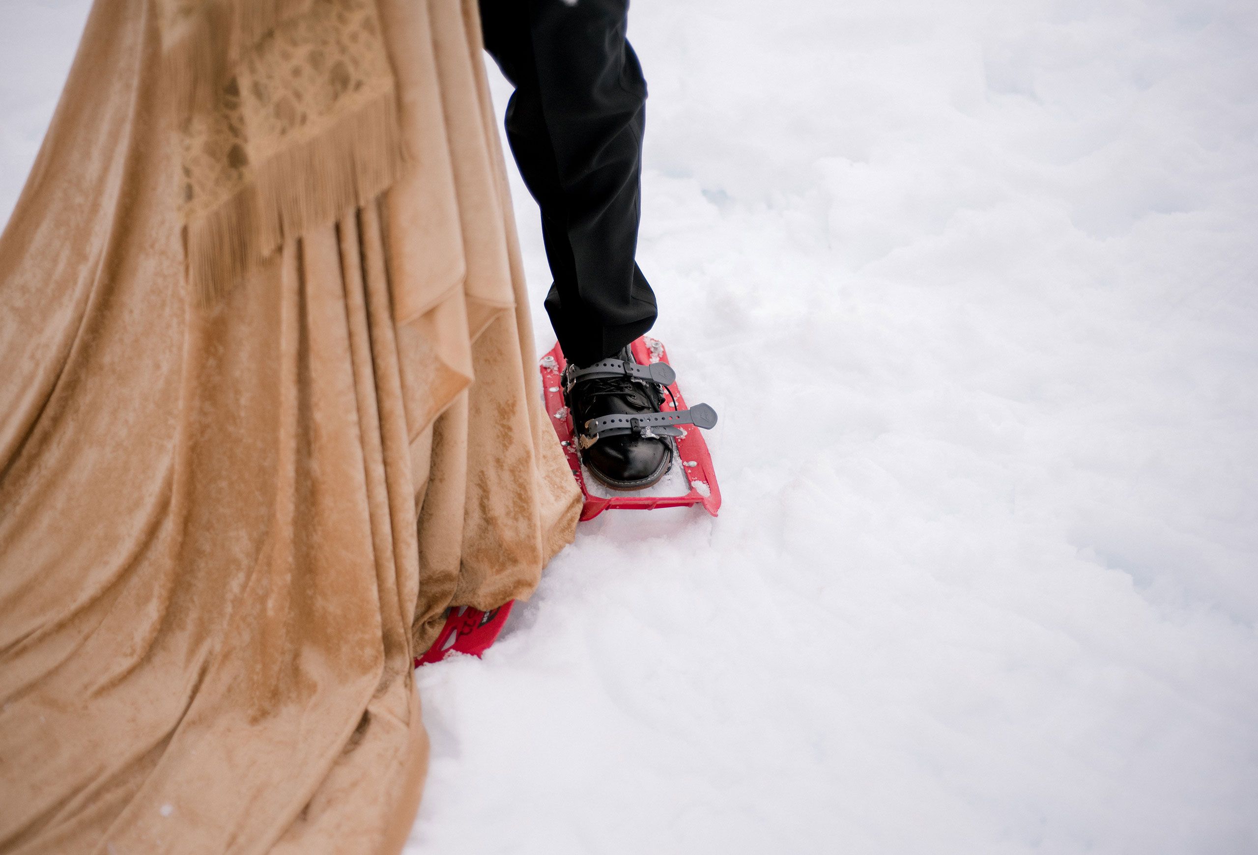 Snowshoeing 