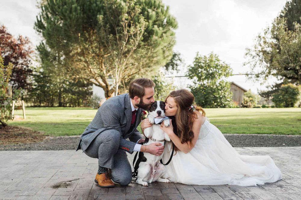 Oregon farm wedding