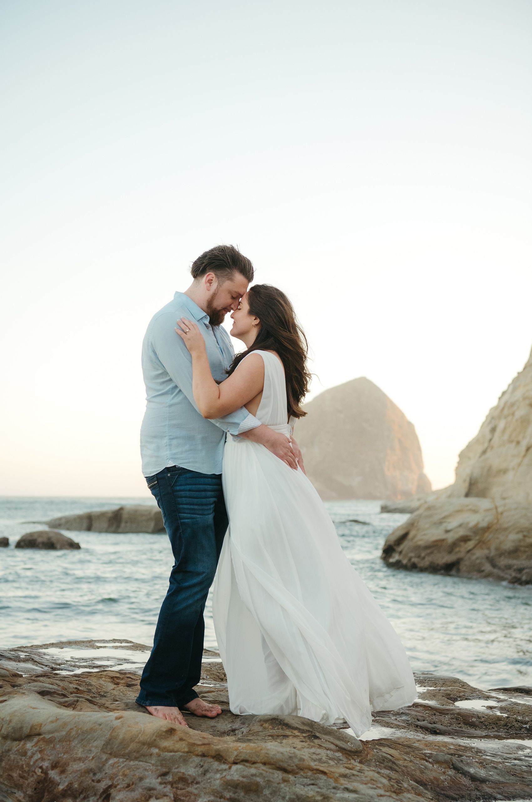 Pacific City engagement photos