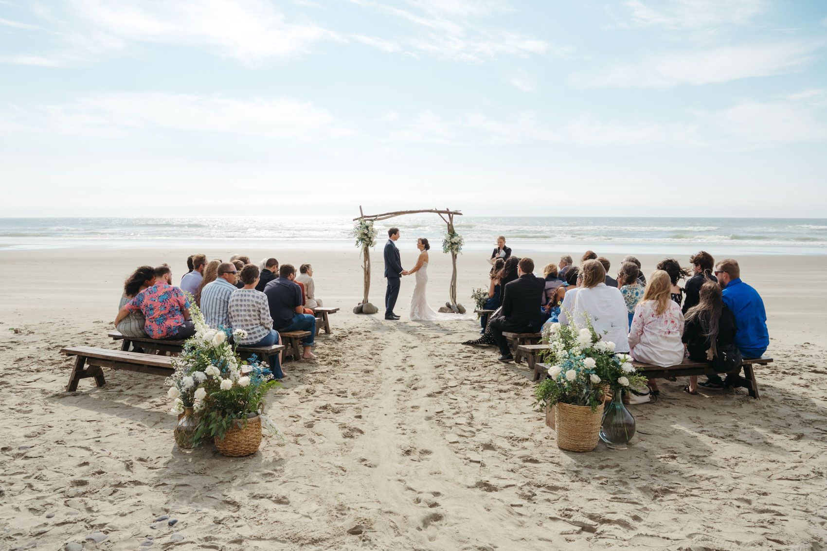 Oregon Coast beach wedding