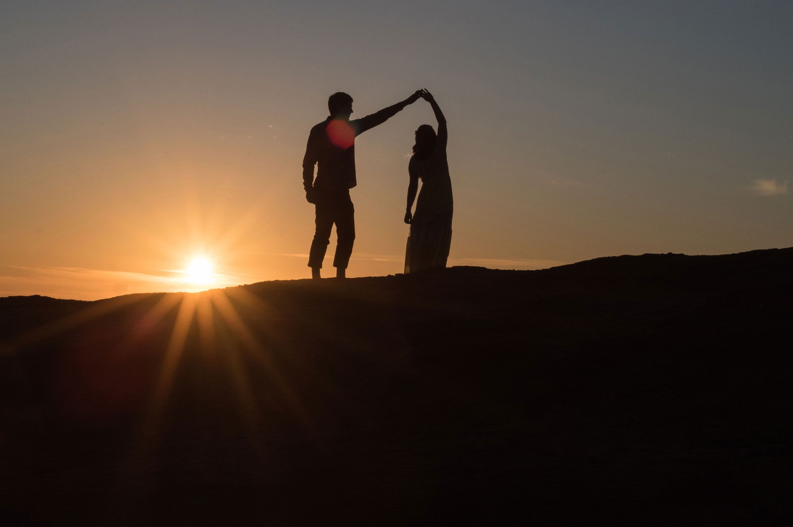 Sunset engagement