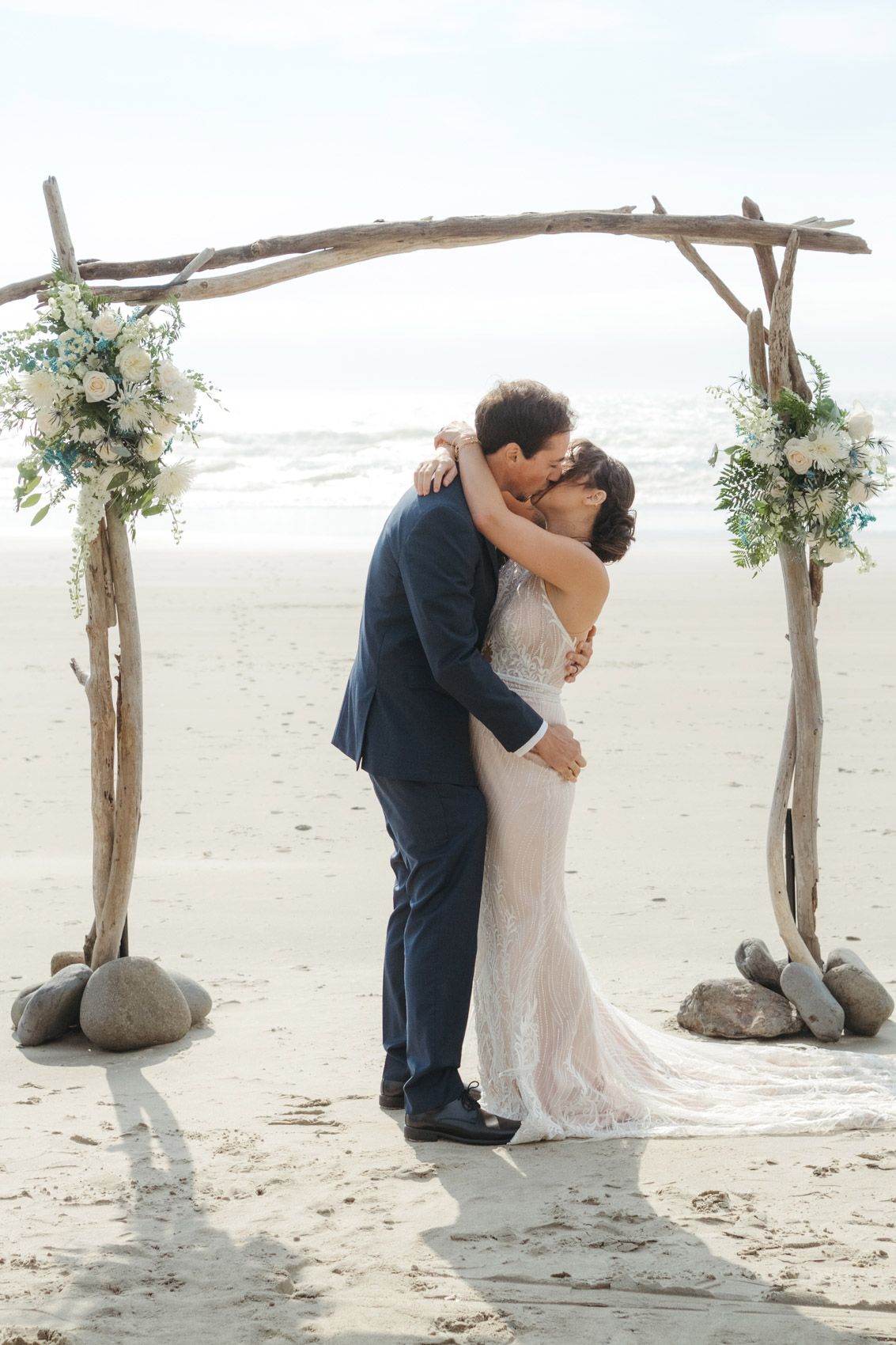 Oregon Coast beach ceremony