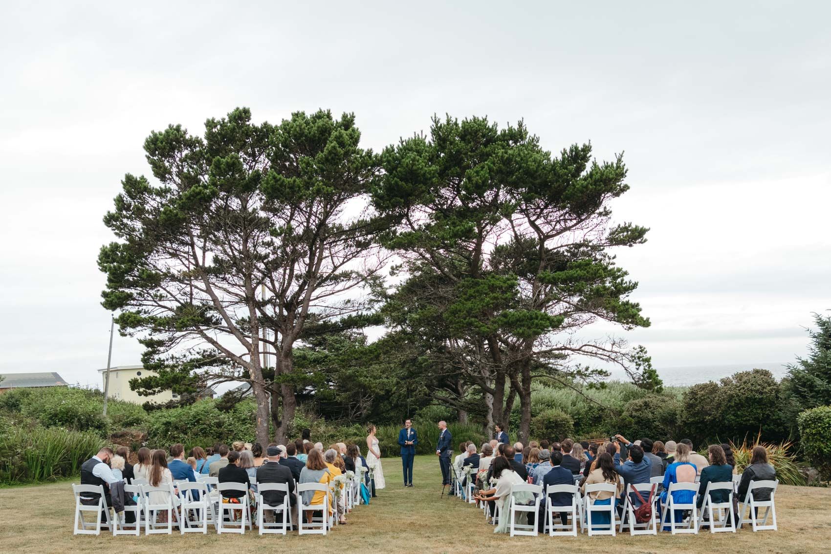 Oregon Coast wedding